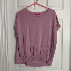 Lou and Grey by Loft short sleeve sweatshirt, size large